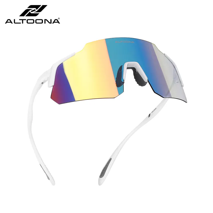 ALTOONAAItoona安途纳骑行无框眼镜炫彩渐变眼镜偏光镜防紫外眼镜