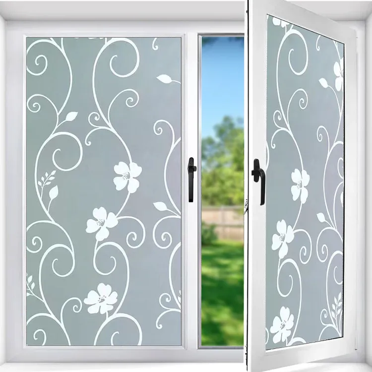 玻璃贴磨砂透光不透明自粘窗贴隔热卫生间浴室遮光窗户防窥膜带胶