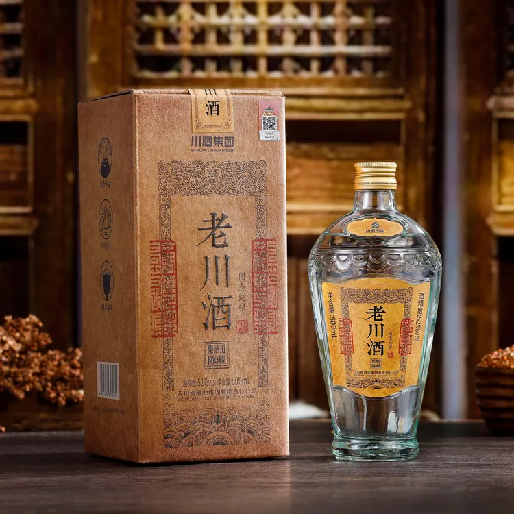 四川省酒业集团有限责任公司老川酒 陈藏 浓香优级52度500ml*1瓶