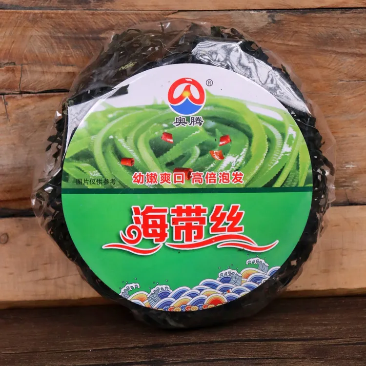 无盐粒干海带丝,约15倍泡发率,免煮速食【到手6包】