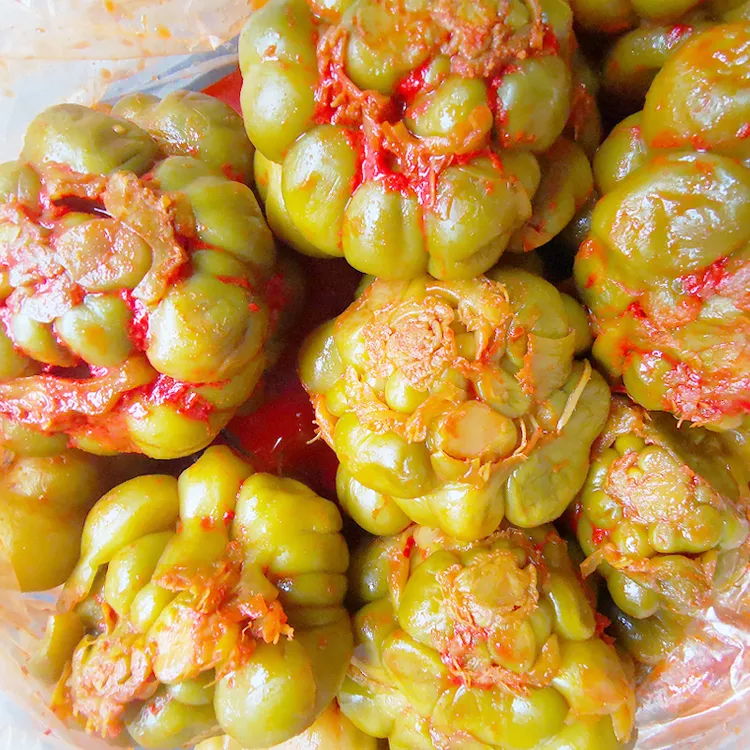 涪陵榨菜头圆形榨菜整颗全形榨菜涪陵榨菜坨腌制酱咸菜菜笋1g