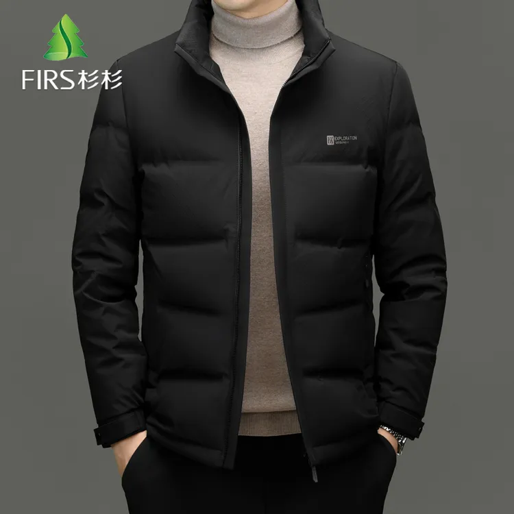 FIRS/杉杉男士羽绒服加厚保暖冬季防风御寒休闲立领男羽绒服外套