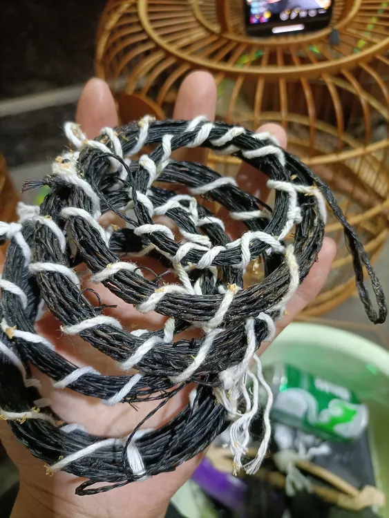 手工编织马尾排套