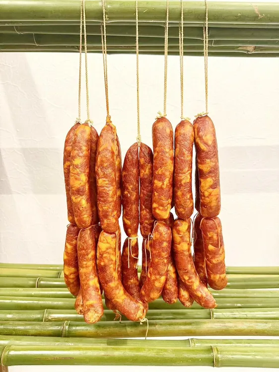 【麻辣味香肠】100%土猪四川特产老雷纯肉正宗麻辣香肠