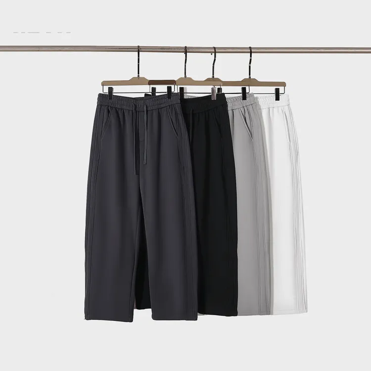 【盆紧宠粉专属】冬季加绒保暖显高显瘦松紧腰直筒抽绳裤58-6259