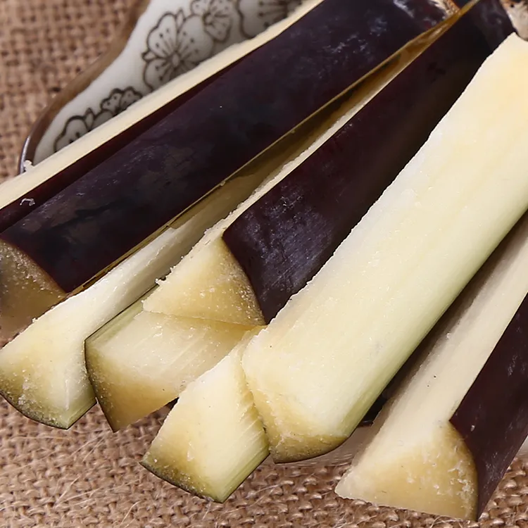 广西黑皮甘蔗新鲜现发脆甜多汁甘甜爽口汁水丰盈产地直发