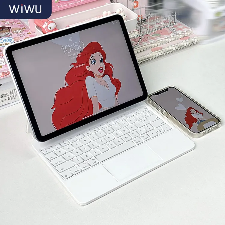 WIWU/唯吾妙控键盘适用苹果平板iPad10/Pro11/12.9寸air4/5保护套