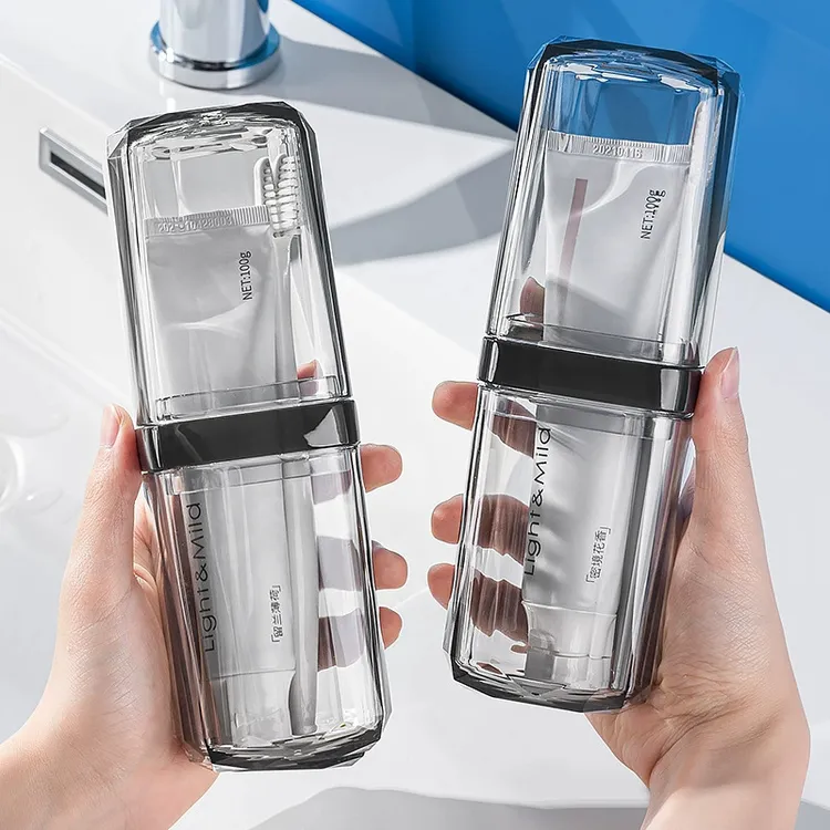 M旅行洗漱洗漱杯漱口杯旅游用品神器便携式牙具牙刷收纳盒