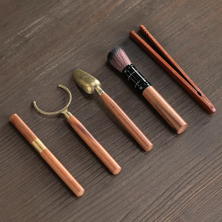 2.2到手福利品家用实木茶刷中式喝茶工具高档防烫（包破损包补发）