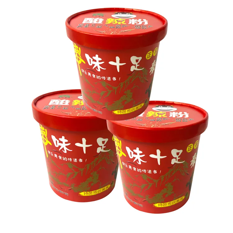 秦田薯缘正宗酸辣粉 辣味十足方便劲道浓郁美味含料包
