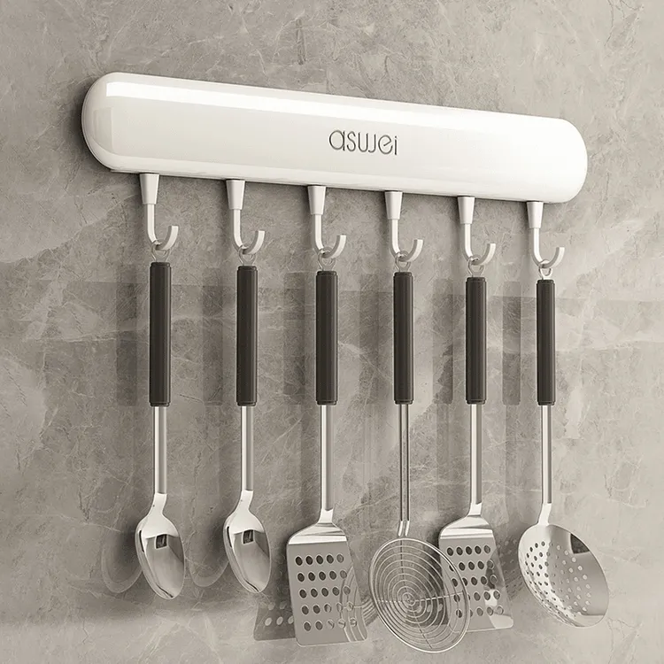 厨房挂钩强力粘胶免打孔门后承重墙壁衣架墙上无痕粘贴卫生间粘钩