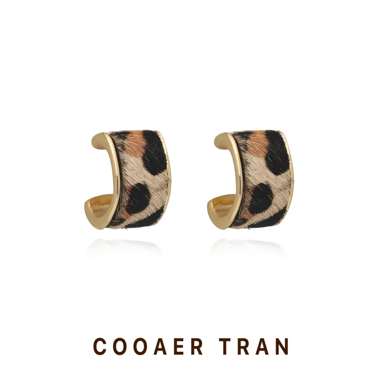 铜合金耳饰 【黎秋】高级轻奢时尚气质小众秋冬精致百搭耳饰RH8886#