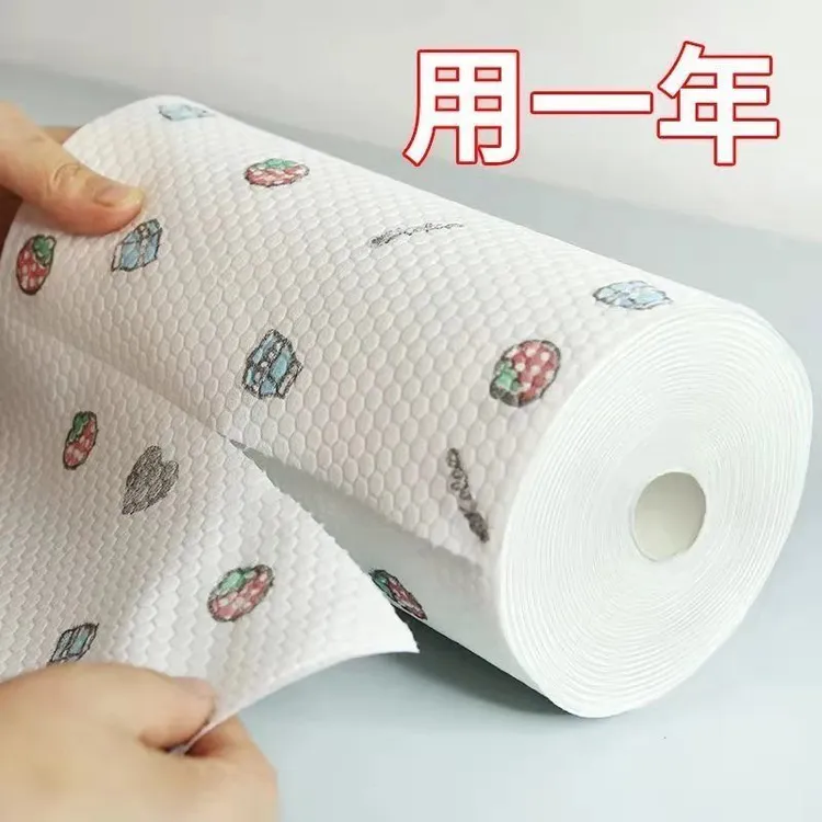 [9.9两卷]厨房一次性懒人抹布干湿两用吸水吸油纸加厚洗碗布家用