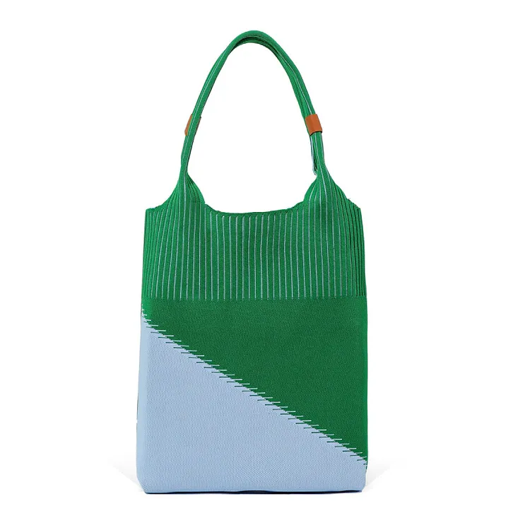 飞织包手提包旅行手腕袋时尚托特包单肩包大容量女包女款休闲包