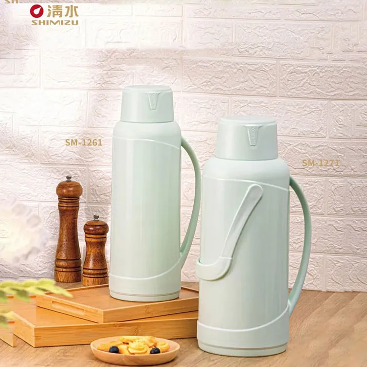 上海清水家用热水瓶保温壶玻璃内胆暖壶大容量办公宿舍开水瓶