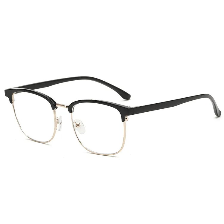 欧莱欧626眉毛金属半框开球 近视眼镜架 新款男士商务眼镜框 光学