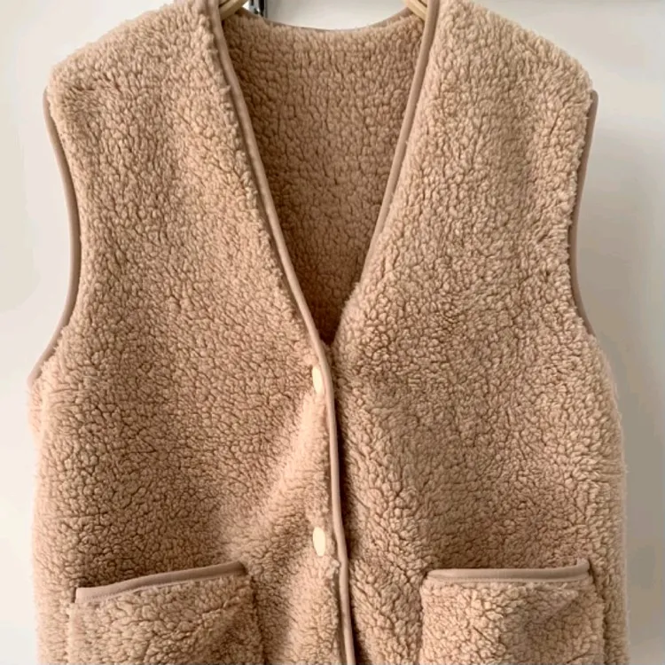 双面舒棉绒休闲时尚无袖家居服