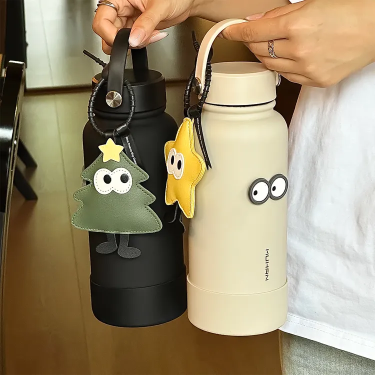 潮流新款磨砂保温杯ins不锈钢保温杯学生运动水杯便携大容量防烫