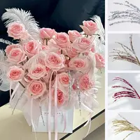 「中浩」火树银花花束装饰插枝55cm亮片15根喷泉形状diy花艺资材