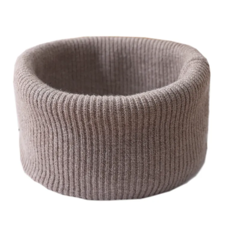 针织围脖男女套头加厚保暖脖套护颈椎中老年秋冬季针织围巾假领子