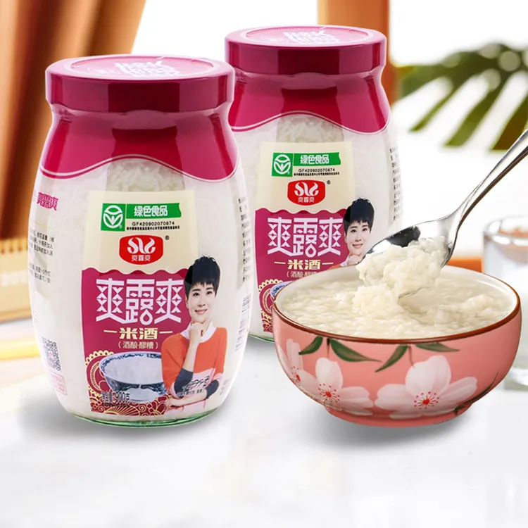 孝感米酒糯米酒酿甜酒醪糟孕妇月子米酿低度滋补酒