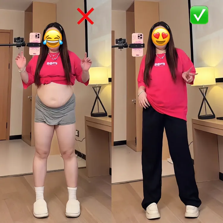 调节扣冰丝牛仔裤女夏季薄款大码胖mm遮胯显瘦垂感宽松直筒阔腿裤
