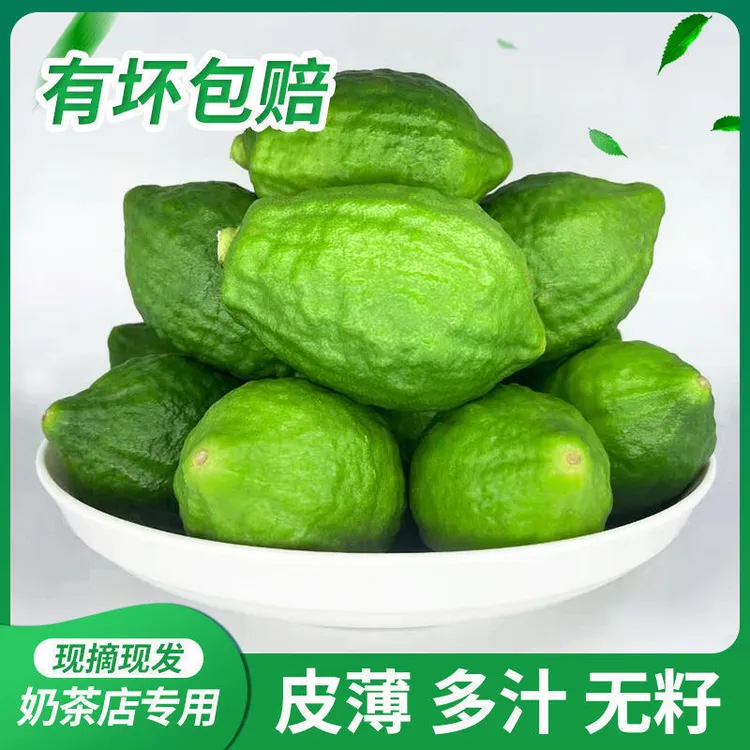 广东香水无籽天然浓郁新鲜采摘滑皮苦瓜皮多汁无籽香水新鲜柠檬
