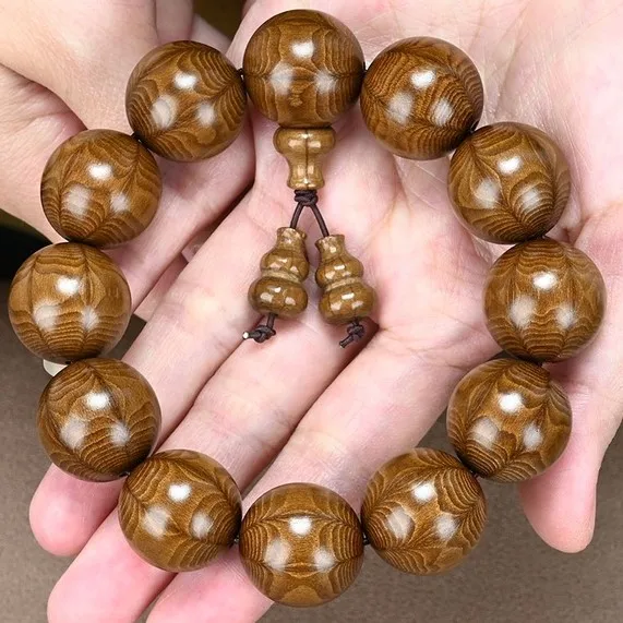 正宗五台山六道木降龙木男女款多种款式精工选择满纹天然守护手串