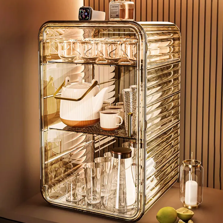 收纳置物架水杯储物架茶具茶杯架咖啡杯马克杯收纳盒台面杯子收纳