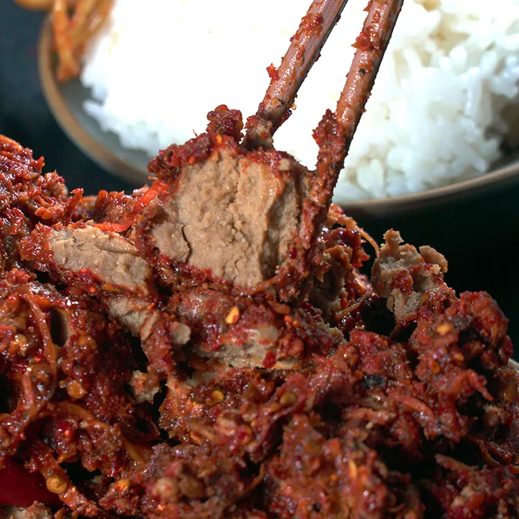 【佤味】云南佤味美食麻辣佤味老豆腐菜根豆腐卤腐600克