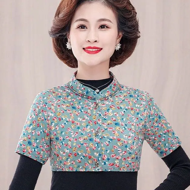 护肩颈保暖睡觉女士秋冬中老年妈妈中袖加厚驼绒棉护肩膀坎肩马夹