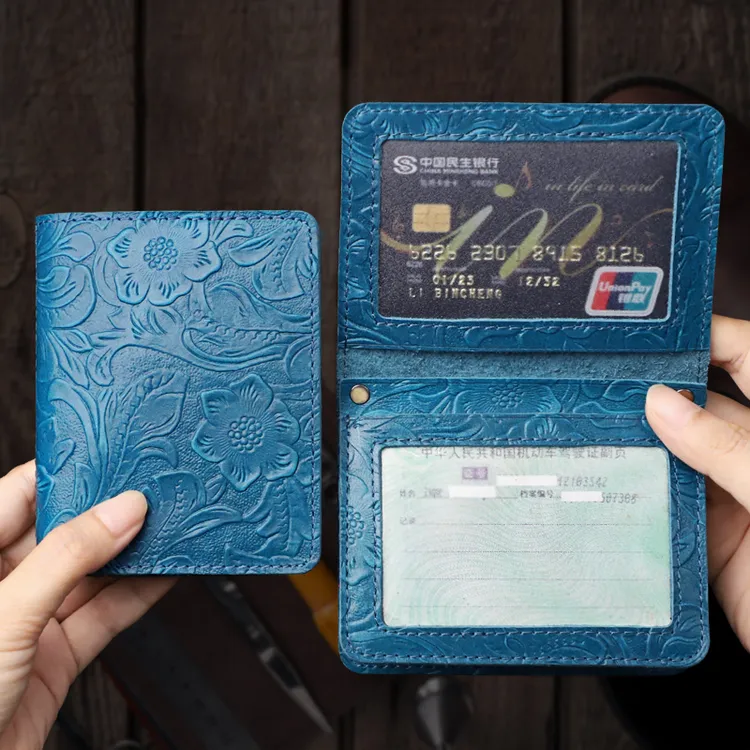 真皮驾驶证皮套男女头层牛皮机动车行驶证卡包二合一驾照保护套潮