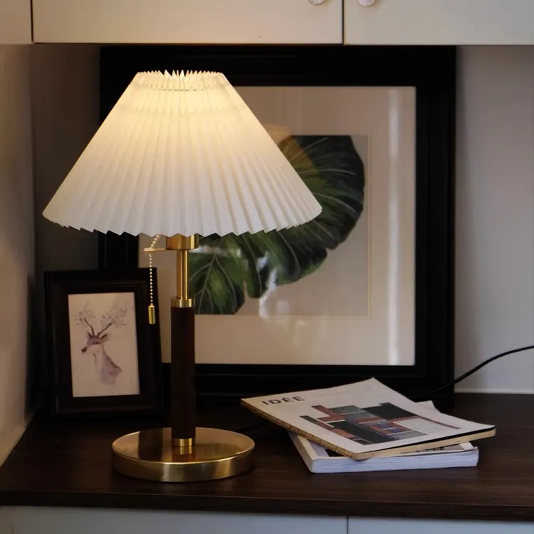 床头灯台灯简约现代卧室书房温馨法式美式轻奢高级感复古氛围灯