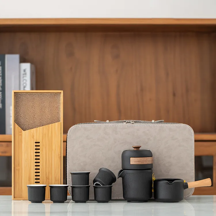 家用简约懒人半自动旋转出水茶具套装高端全套陶瓷功夫泡茶壶茶杯