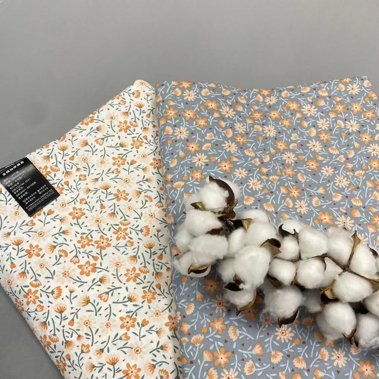 韩版小碎花柔软透气亲肤被套纯棉100%全棉被罩单双人斜纹单件春菊