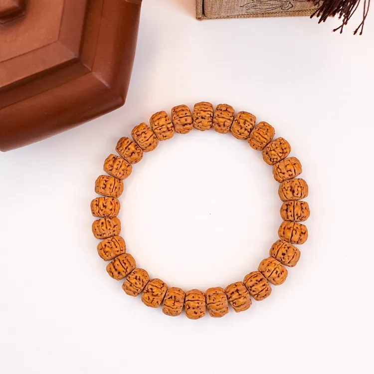 【新品玉皮龙】金刚菩提单圈手工挑籽精品文玩手串~