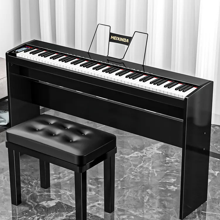 88键标准力度电钢琴零基础成人演奏专业考级编曲功能木质钢琴音色