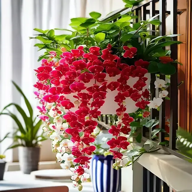 【垂丝石斛兰球】浓香型花卉四季开花耐寒植物栽培家庭盆栽四季开花