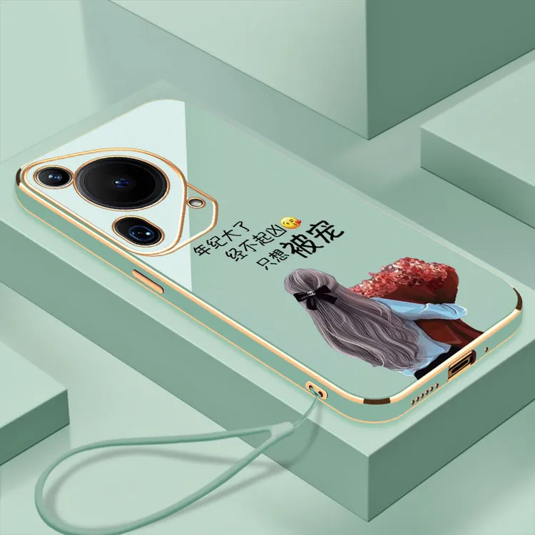 适用华为Pura70Ultra手机壳全包镜头硅胶防摔软壳只想被宠保护套.