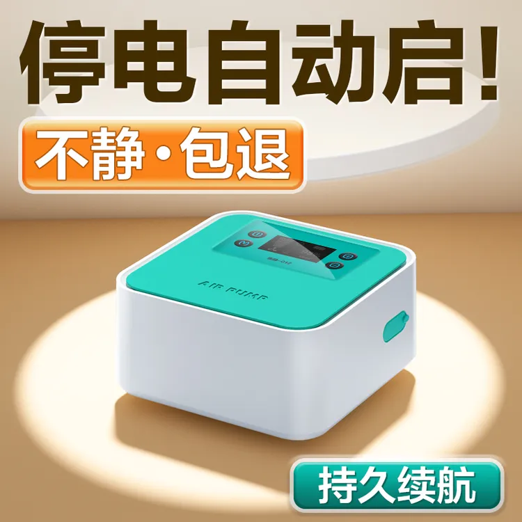 鱼呼吸超静音交直流氧气泵停电自启充电两用冲氧泵钓鱼静音氧气泵商品图