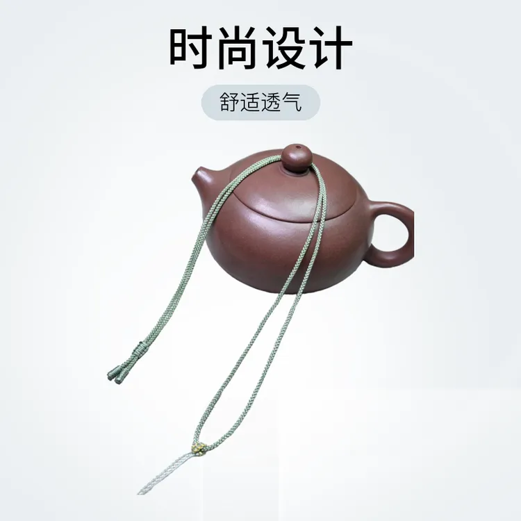 吊坠挂绳玉坠项链玉佩平安扣男女脖子挂件观音透气编织可调节