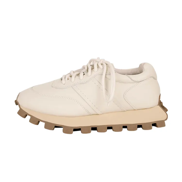 【柒柒家定制款】巴塞罗那周末版 牛皮漆光休闲简约百搭低帮女鞋