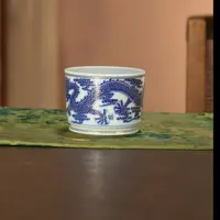 【小乔赏瓷】景德镇壹溪风月龙直筒杯yxfy1