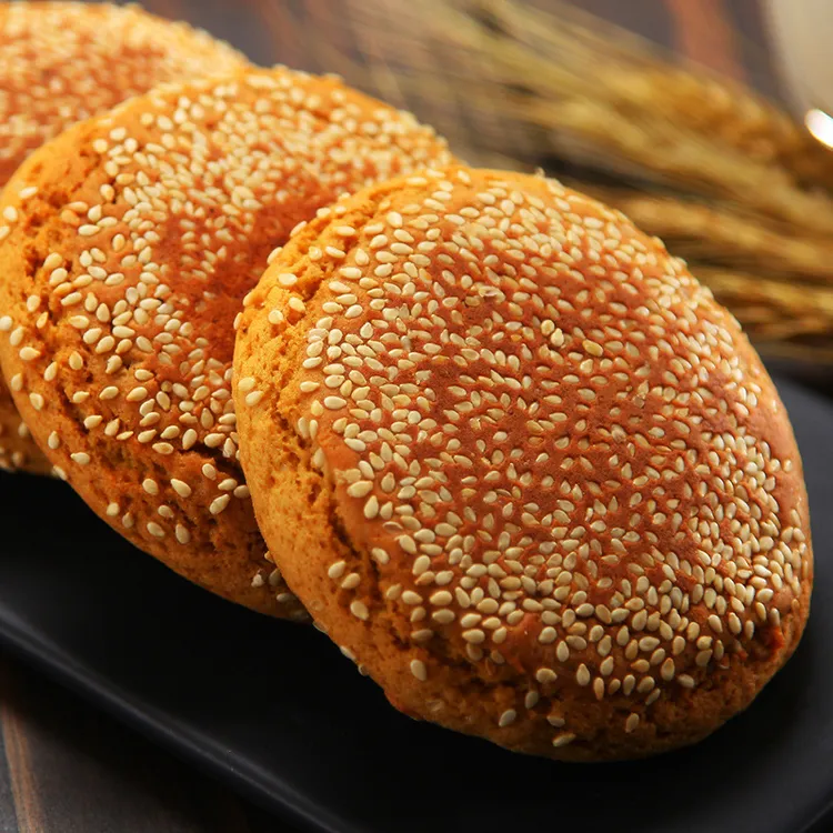 太谷饼芝麻饼山西特产小吃零食点心老式烧饼糕点传统饼干