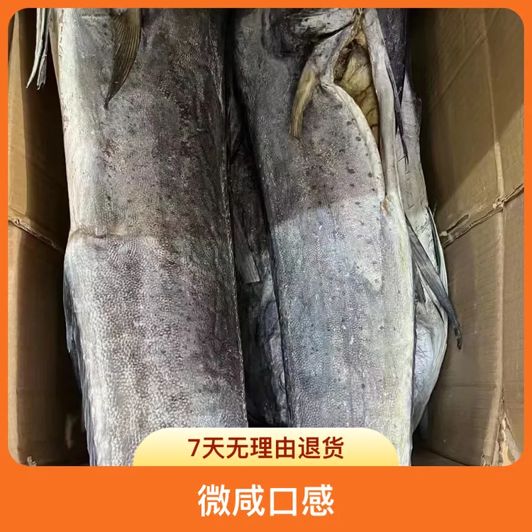 广东汕尾港原船厚多鱼脯微咸就船青衣鱼干咸鱼干(下饭下粥)