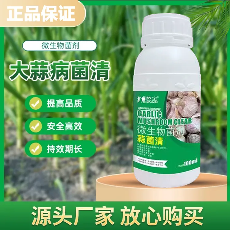 蒜菌清原液大蒜种植专用微生物菌剂生根养根粗壮补充营养水溶肥料