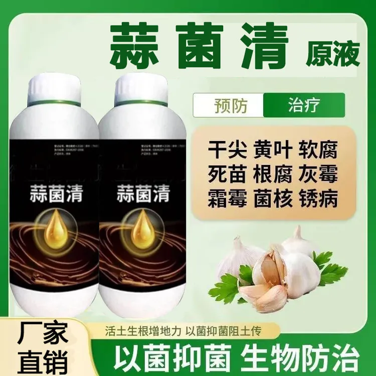 抢！【到手4瓶】蒜菌清原液大蒜种植专用生根养根粗壮补充营养营养液