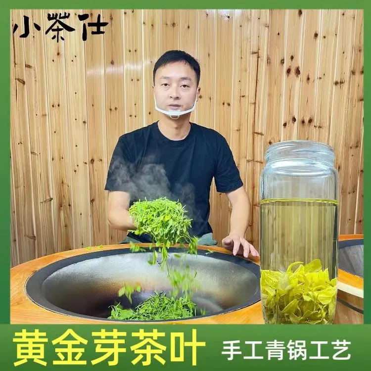 A1周永平手工黄金芽2025遂昌高山茶浓香型茶口粮手工绿茶鲜爽回甘