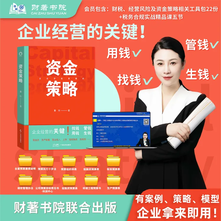 【新书】企业资金管理财税图书 资金策略（融资策略）金融财税类书籍