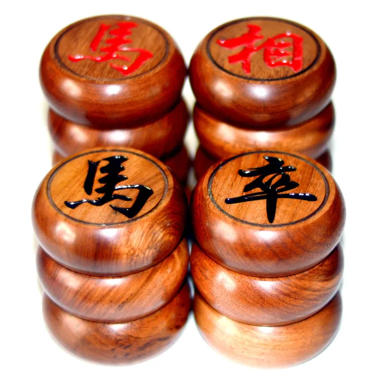国标正宗红木实木缅甸香梨中国象棋大果紫檀定制礼盒装送礼佳品